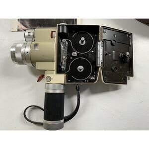 Vintage Minolta Zoom 8 Camera Movie w/Leather Case Photography